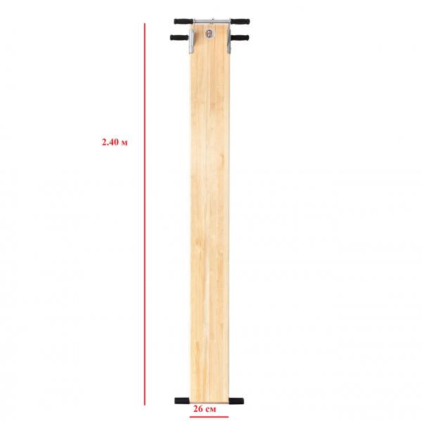 Профилактор Евминова ( доска Евминова) стандартный 2,40 СВЕТЛЫЙ для роста 185-189 см